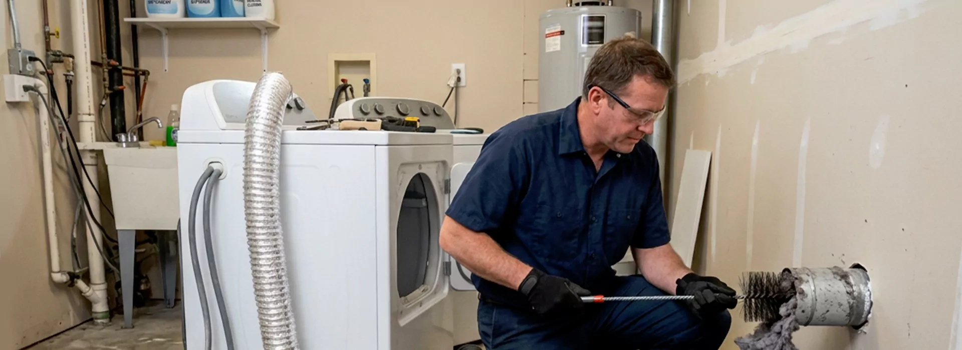 Clogged Dryer Vent Repair in College Park, Maryland