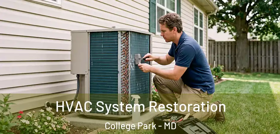 HVAC System Restoration College Park - MD