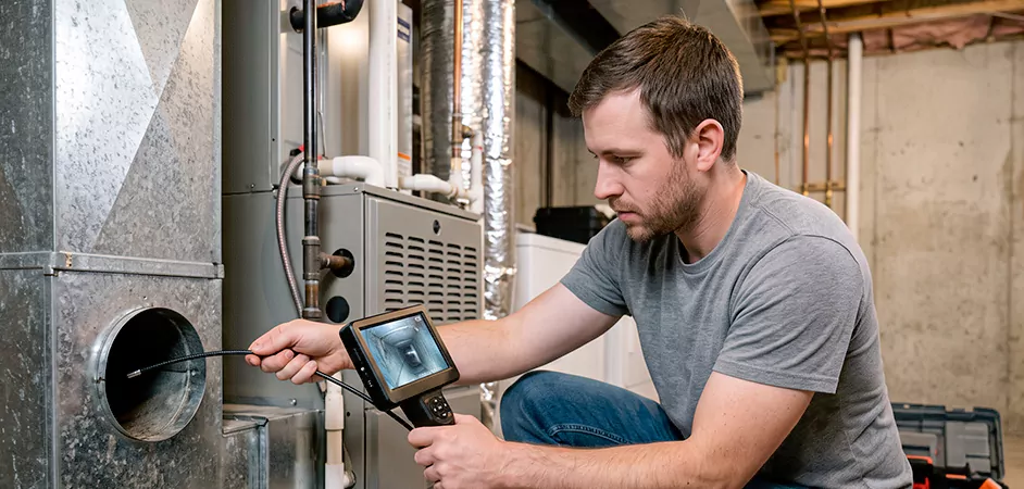 Air Duct Camera Inspection in College Park, MD