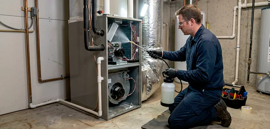 Air Handler Antimicrobial Treatment in College Park