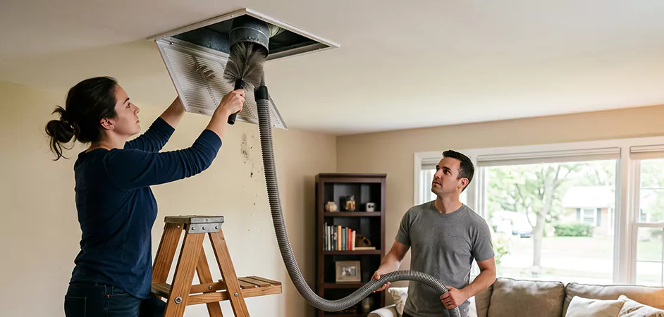 Roof and Wall Exhaust Cap Cleaning in College Park