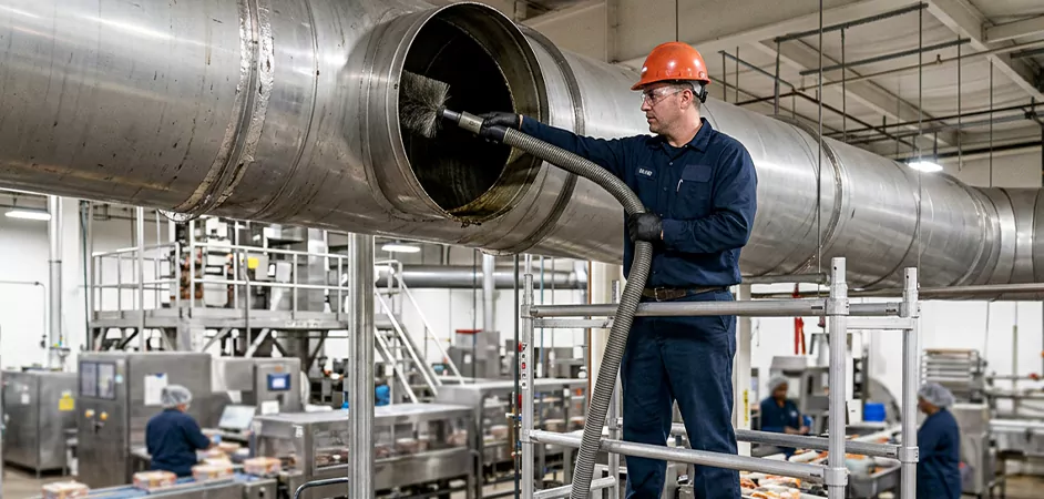 Food Processing Facility Duct Cleaning in College Park