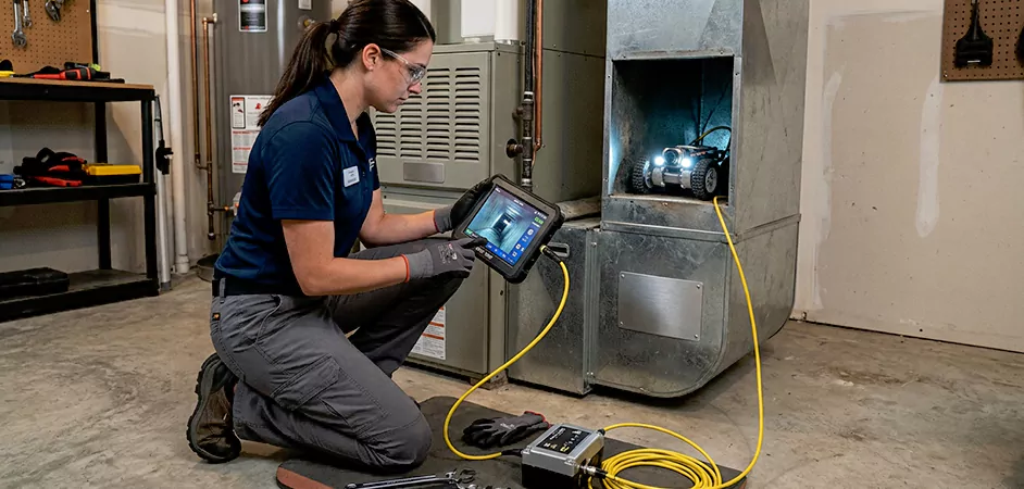 Robotic Duct Inspection in College Park