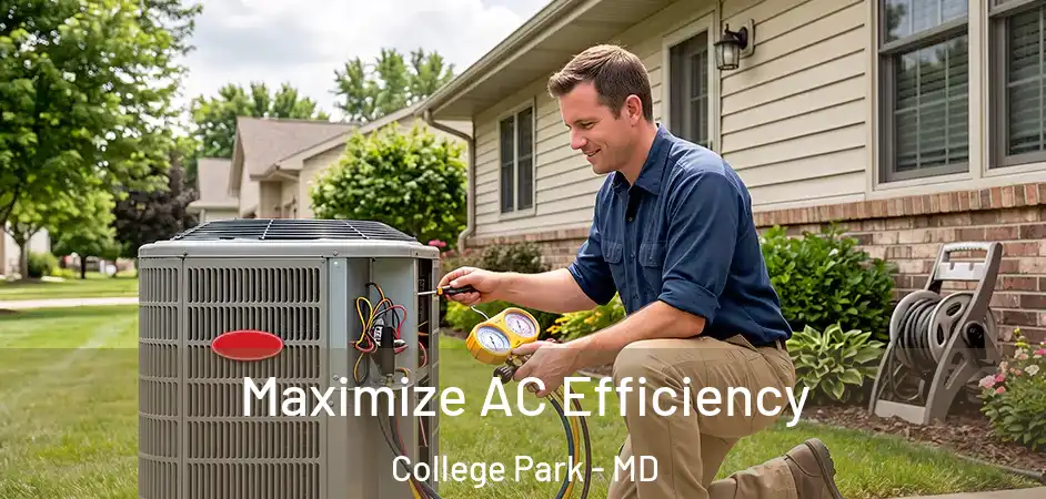 Maximize AC Efficiency College Park - MD
